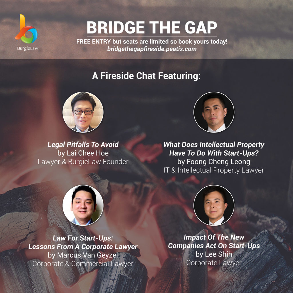 FIreside Chat: Bridge The Gap (Start-Ups & Law)