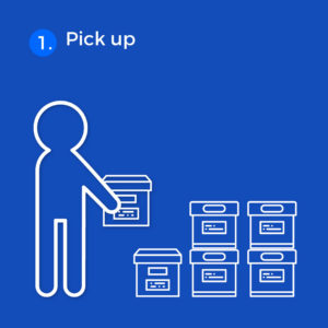  Digital Bundle (Archiving) Services: Step 1 Pick up