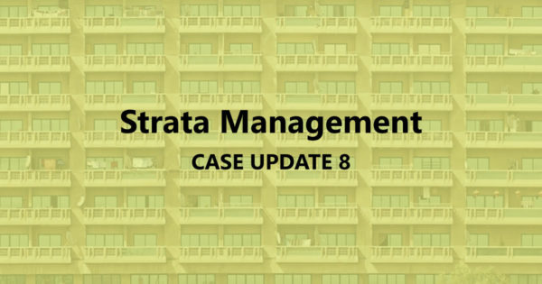 Strata Management Case Updates 8 – Can a JMB sue after the MC is established