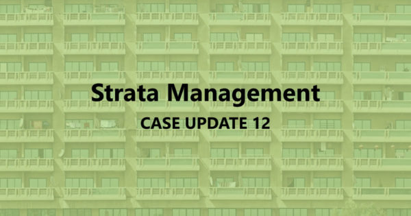 Strata Management Case Updates 12 – Can MC prohibits foreigners from renting?