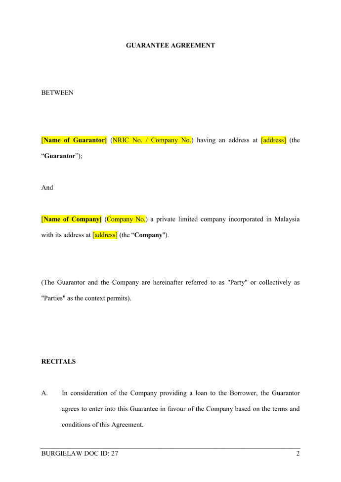 guarantee-agreement-template-burgielaw