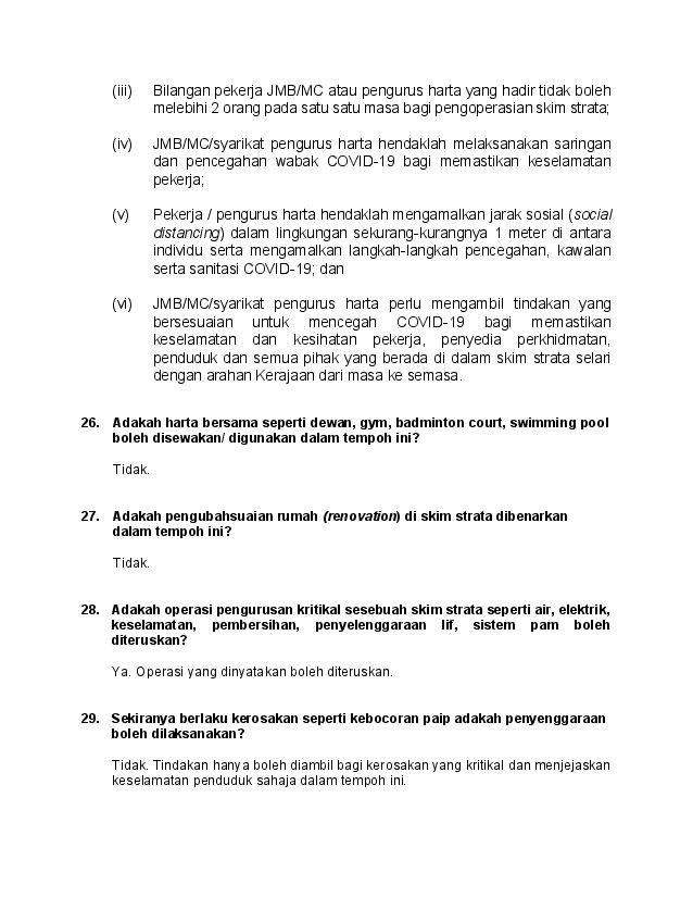Mco Series Latest Faqs Issued By Kpkt 7 4 2020 Burgielaw