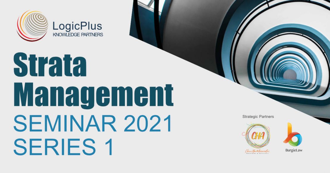 Strata Management Seminar 2021 - Series 1 - BurgieLaw
