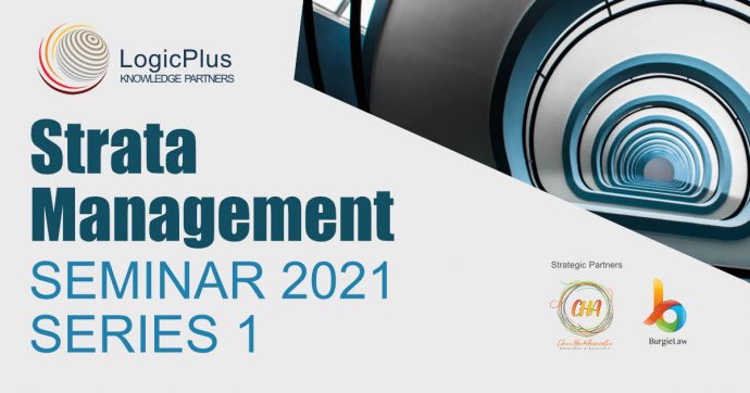Strata Management Seminar 2021 - Series 1