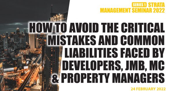 STRATA MANAGEMENT SEMINAR 2022 – SERIES 1