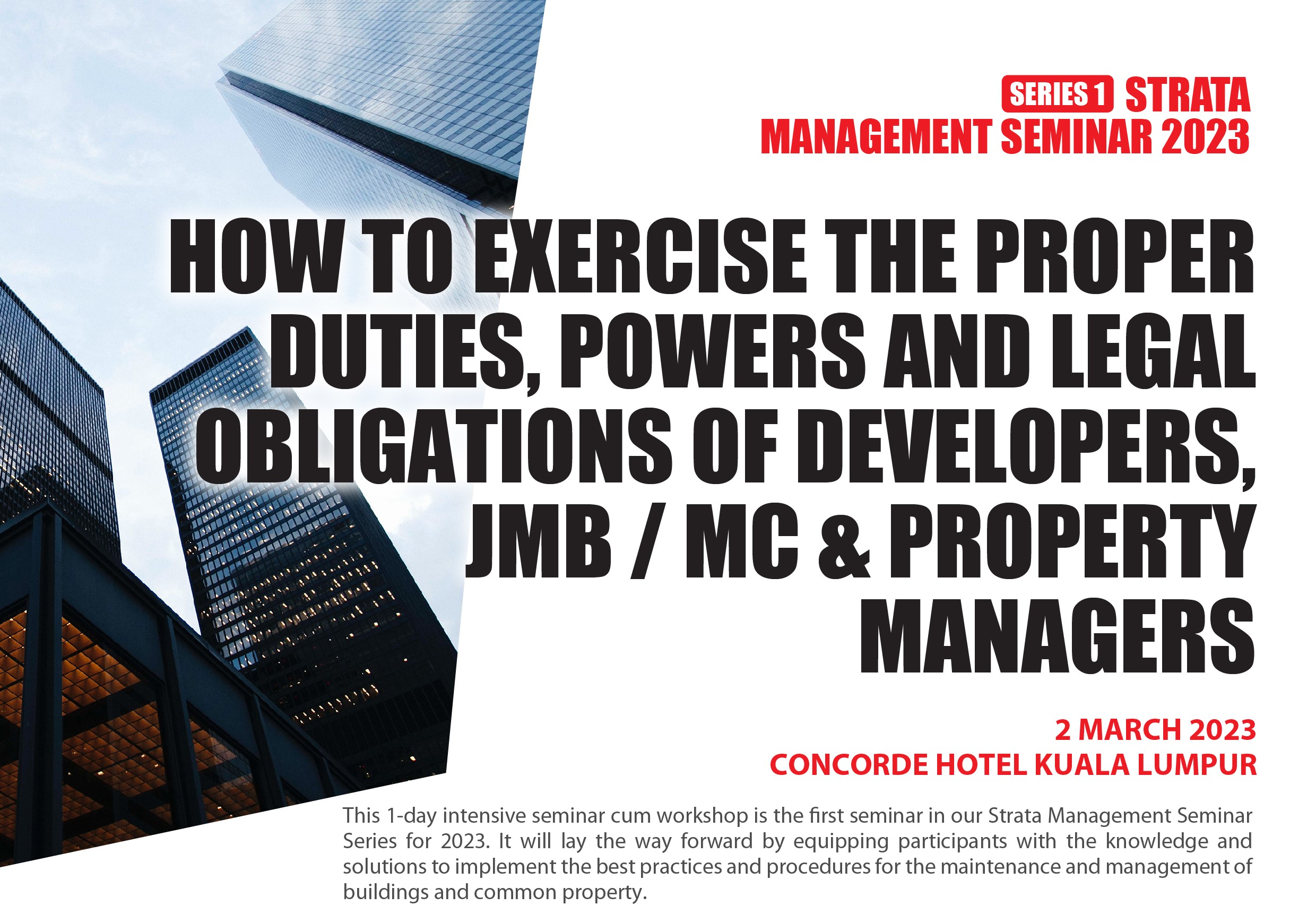Strata Management Seminar 2023 (Series 1) - BurgieLaw