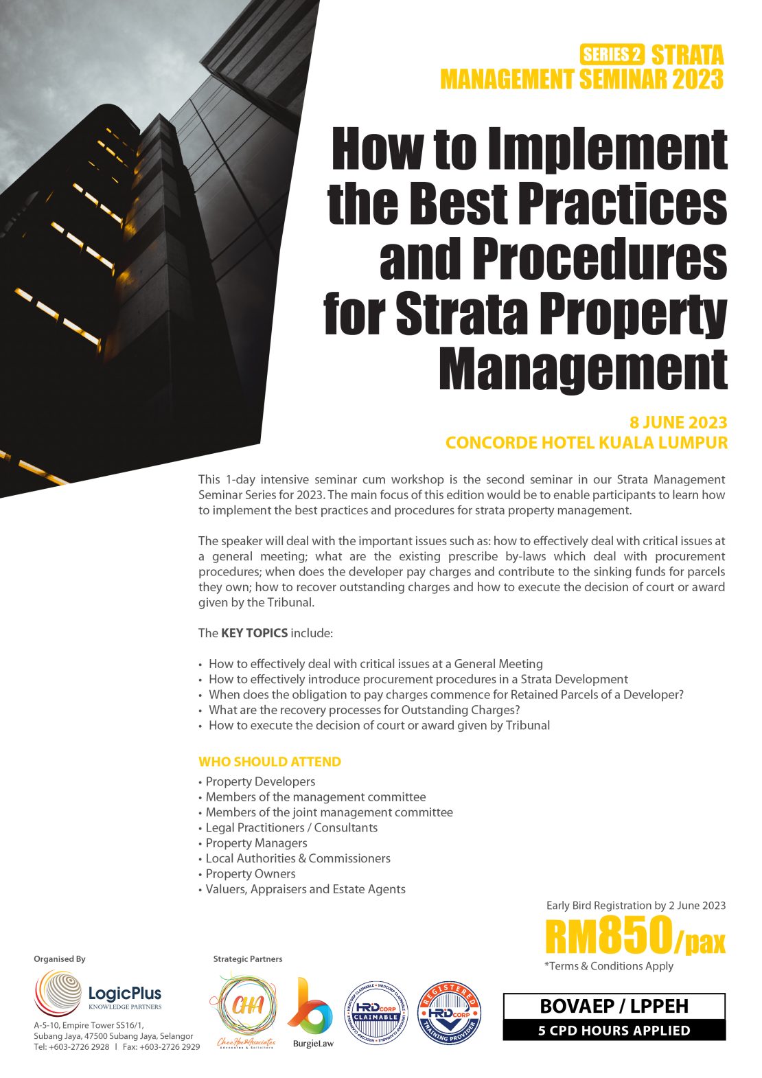 Curated visual reference: Luxury Strata Management And Maintenance Reference: Strata Management Seminar 2023 Series 2