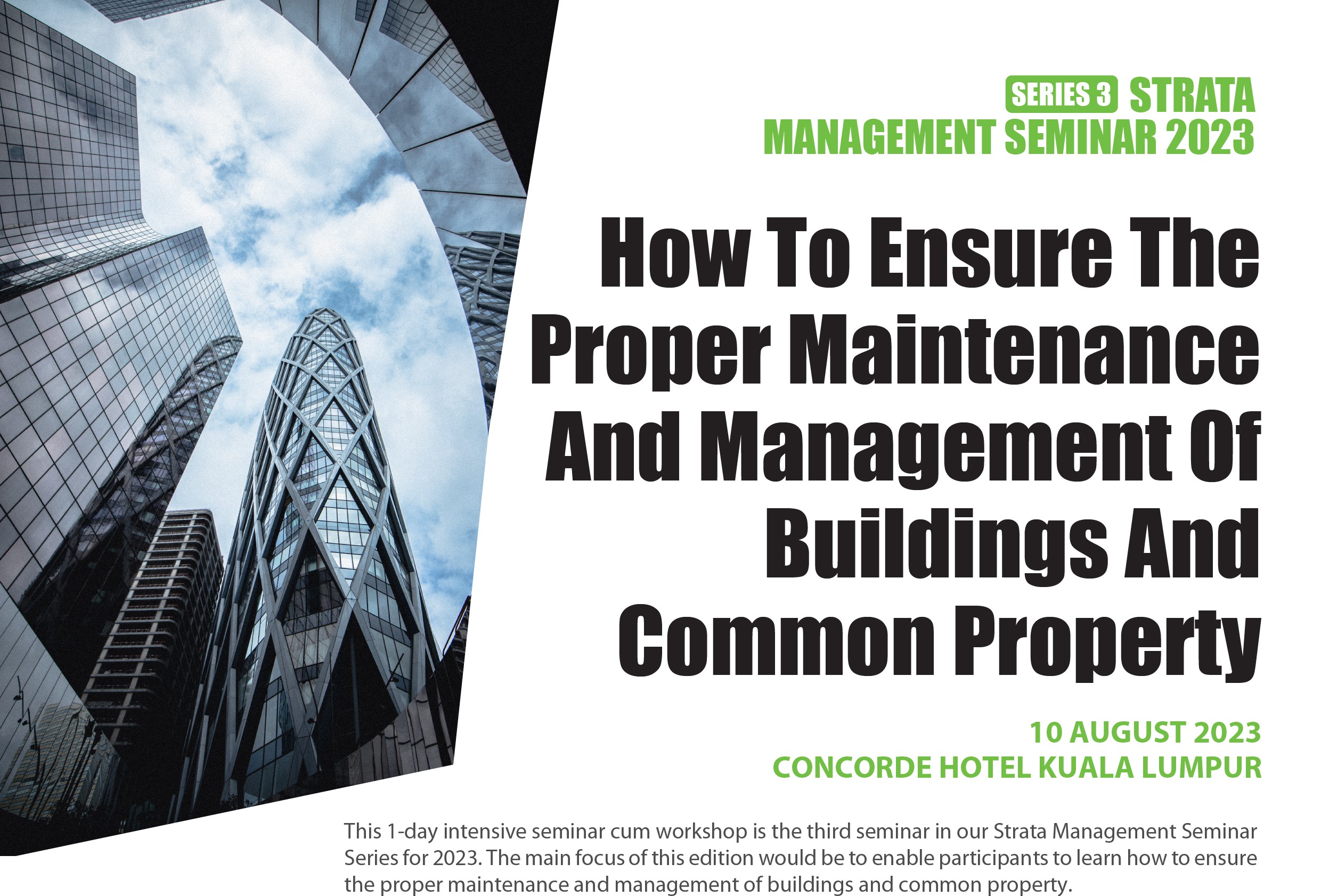 STRATA MANAGEMENT SEMINAR 2023 (SERIES 3) BurgieLaw